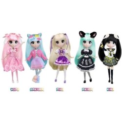 Grande Poupée Kawai style Japon 30 cm - Poupée Kiki - BANDAI - Licen