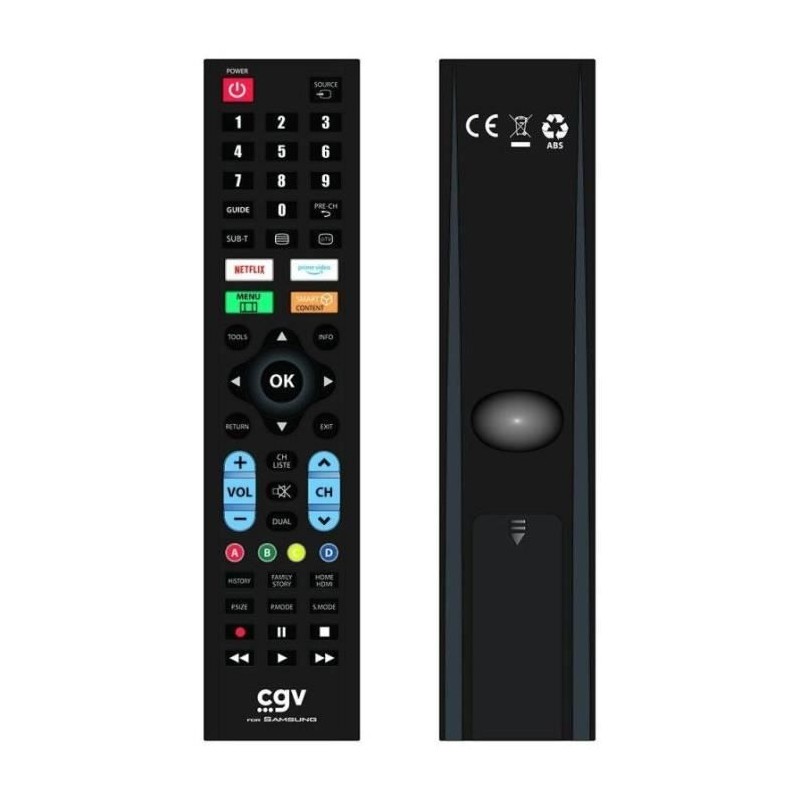 Télécommande de remplacement - CGV - FIDELIO Samsung - Pour télévi
