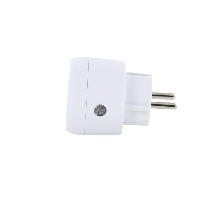 Set de 8 minis prises - CHACON - ON/OFF - 2300 W - Transmission 30 m - 2 télécommandes 4 canaux Set de 8 minis prises - CHACON - ON/OFF - 2300 W - Transmission 30 m - 2 télécommandes 4 canaux