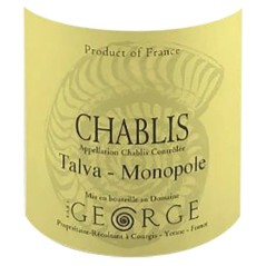Domaine George 2024 Chablis Talvat Monopole - Vin blanc de Bourgogne