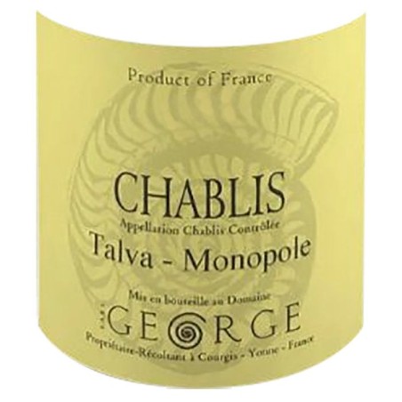 Domaine George 2024 Chablis Talvat Monopole - Vin blanc de Bourgogne
