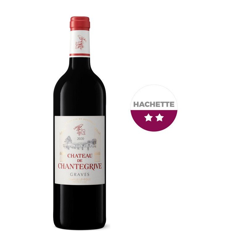 Château de Chantegrive 2020 Graves - Vin rouge de Bordeaux