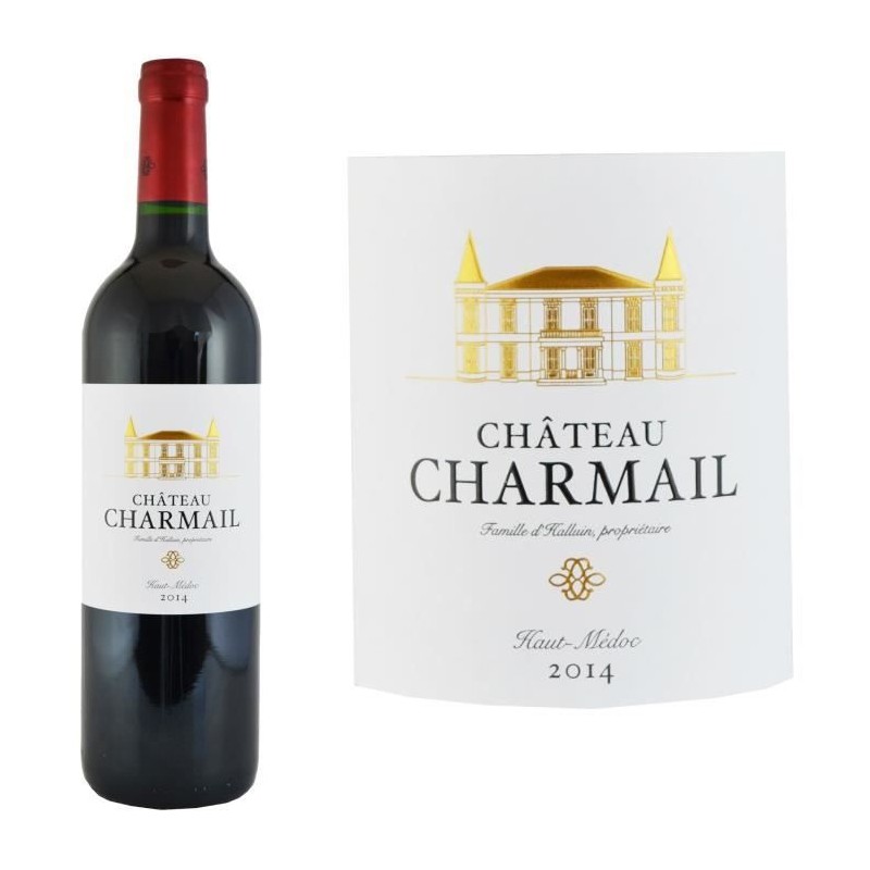 Château Charmail 2014 Cru Bourgeois - AOC Haut-Médoc - Vin rouge de