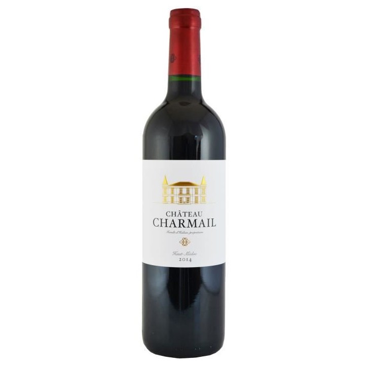 Château Charmail 2014 Cru Bourgeois - AOC Haut-Médoc - Vin rouge de Bordeaux - 1 bouteille 0.75 cl Château Charmail 2014 Cru Bourgeois - AOC Haut-Médoc - Vin rouge de Bordeaux - 1 bouteille 0.75 cl