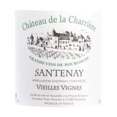 Château de la Charriere Vieilles Vignes 2023 Santenay - Vin blanc de Bourgogne