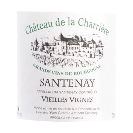 Château de la Charriere Vieilles Vignes 2023 Santenay - Vin blanc de Bourgogne