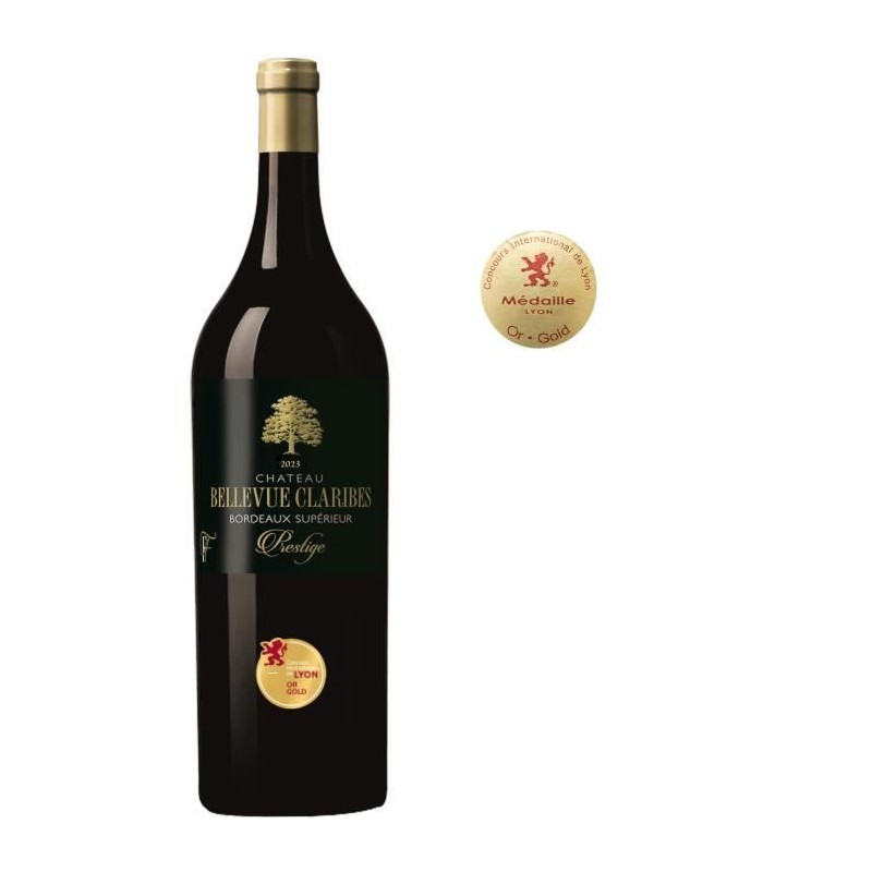 Château Bellevue Claribes Préstige 2023 Bordeaux Superieur - Vin rou