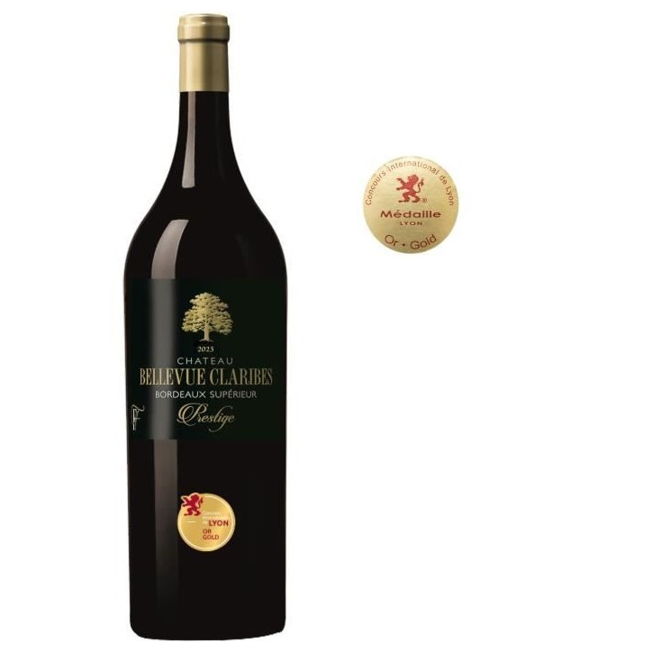 Château Bellevue Claribes Préstige 2023 Bordeaux Superieur - Vin rouge de Bordeaux