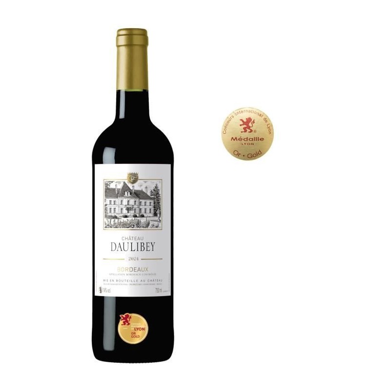 Château Daulibey 2024 Bordeaux Superieur - Vin rouge de Bordeaux