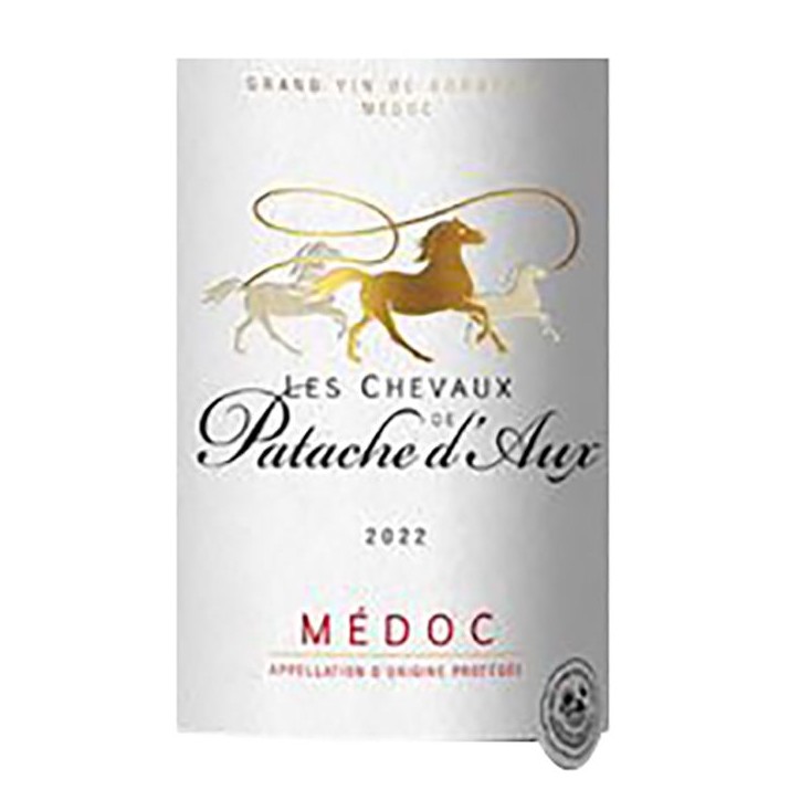 Chevaux de Patache d'Aux 2022 Médoc - Vin rouge de Bordeaux