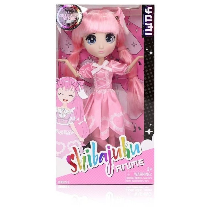 Grande Poupée Kawai style Japon 30 cm - Poupée Yumi - BANDAI - Licence Officielle Shibajuku Anime Grande Poupée Kawai style Japon 30 cm - Poupée Yumi - BANDAI - Licence Officielle Shibajuku Anime