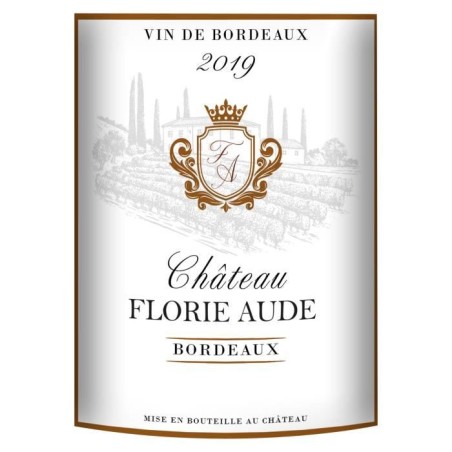 Château Florie Aude 2019 Bordeaux - Vin rouge de Bordeaux