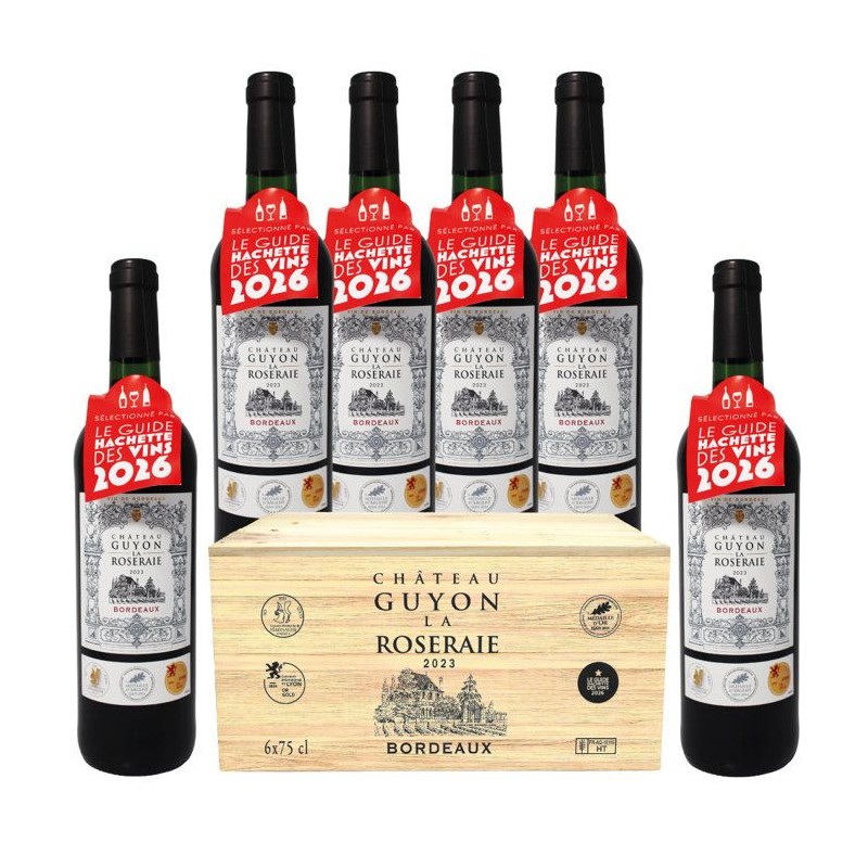 Château Guyon La Roseraie 2023 Bordeaux - Vin rouge de Bordeaux - Cai