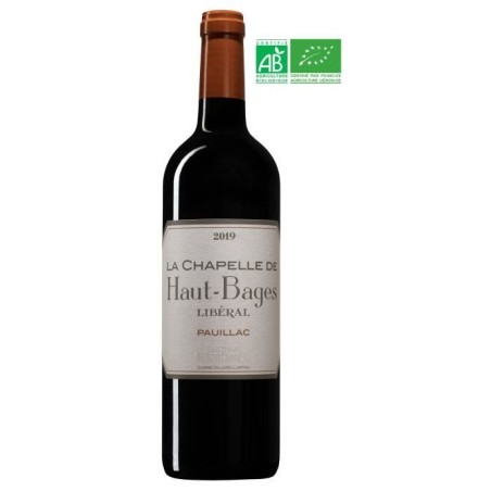 La Chapelle de Haut-Bages Libéral 2019 Pauillac - Vin rouge de Bordea