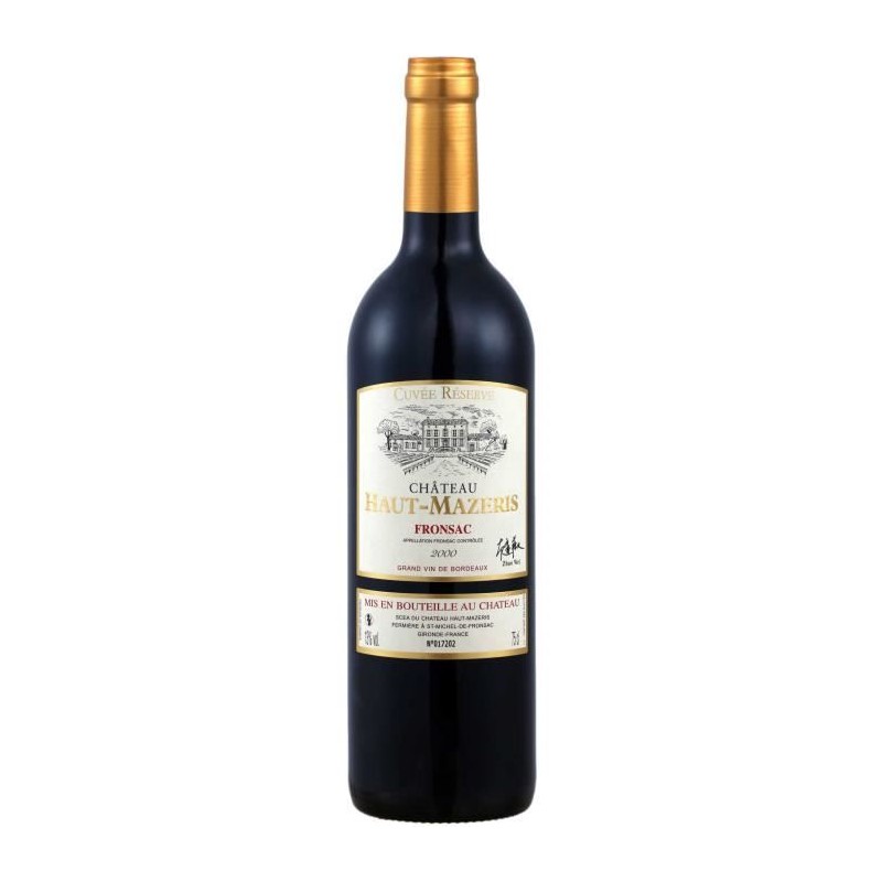 Château Haut-Mazeris 2000 Fronsac - Vin rouge de Bordeaux