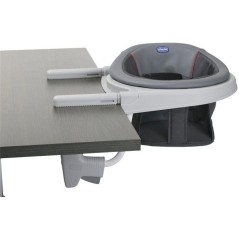 Siege de table bébé - CHICCO - 360° - Fixation sécurisée - Stone