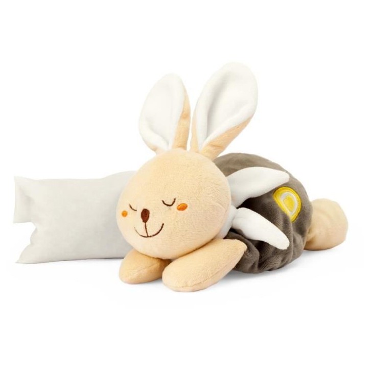 Peluche chauffante Lapin - CHICCO - Beige - Des la naissance Peluche chauffante Lapin - CHICCO - Beige - Des la naissance