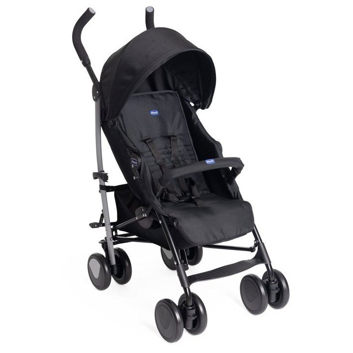CHICCO - Poussette canne - Echo Lite - 4 roues - Ebony