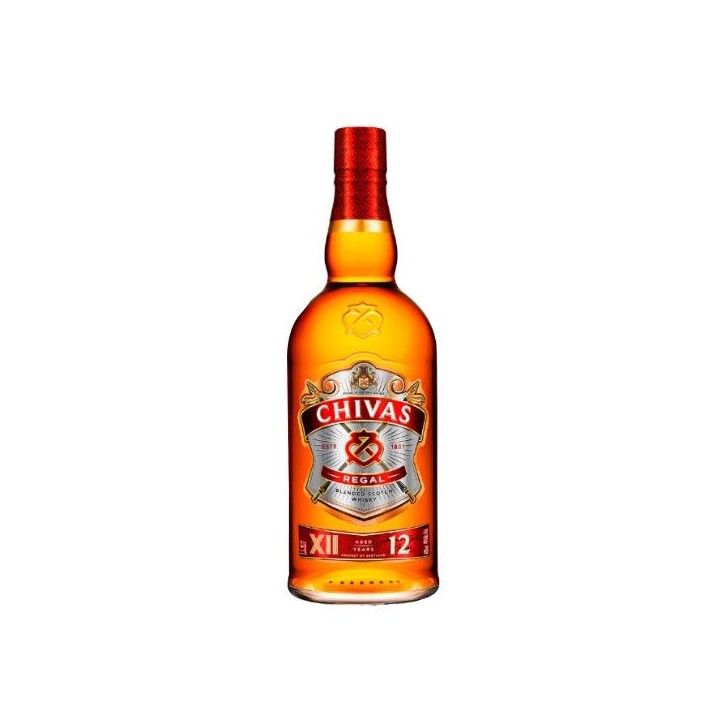 Chivas Regal - 12 ans - Blended Scotch Whisky - 40,0 % Vol. - 1L