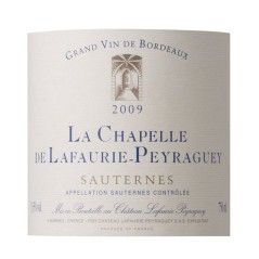 Château La chapelle Lafaurie-Peyraguey 2012 Sauternes Grand Cru - Vin blanc Bordeaux