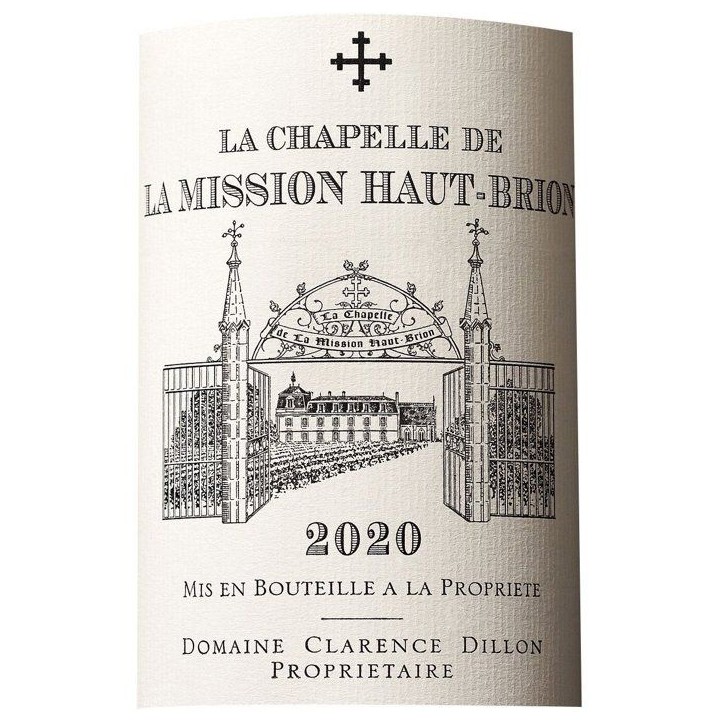 La Chapelle de Mission Haut-Brion 2020 Pessac-Léognan - Vin rouge de Bordeaux