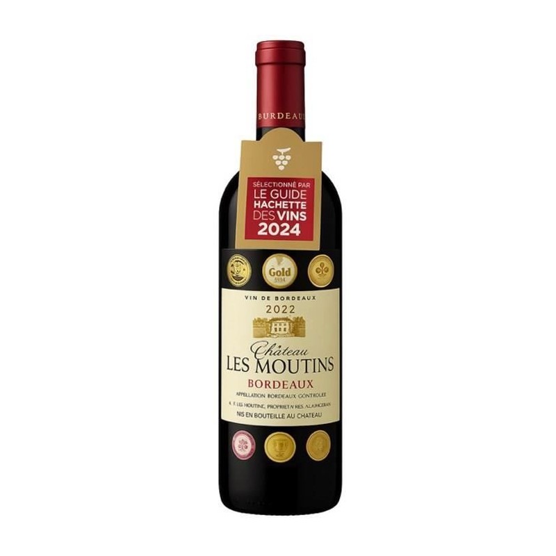 Château Les Moutins 2022 Bordeaux - Vin rouge de Bordeaux