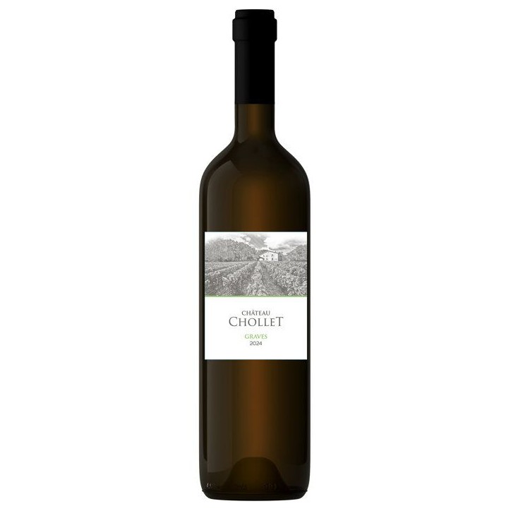 Château Chollet 2024 Graves - Vin blanc de Bordeaux