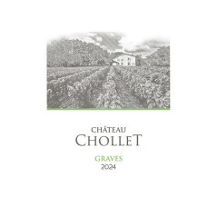 Château Chollet 2024 Graves - Vin blanc de Bordeaux