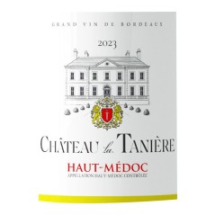 Château La Taniere 2023 Haut-Médoc - Vin rouge de Bordeaux