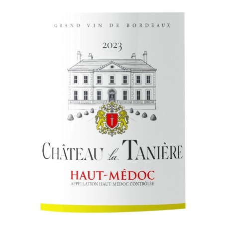 Château La Taniere 2023 Haut-Médoc - Vin rouge de Bordeaux