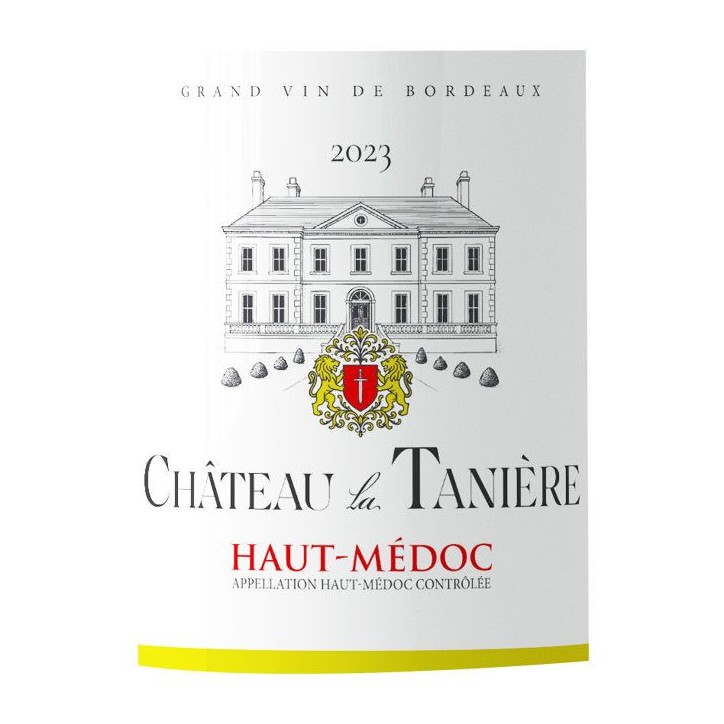 Château La Taniere 2023 Haut-Médoc - Vin rouge de Bordeaux