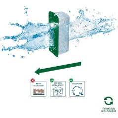 Pack entretien aquarium - CIANO - Taille L - 3 cartouches - Conditionn