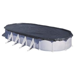 GRE - Bâche d'hivernage pour piscine tubulaire hors-sol ovale 7,30m x