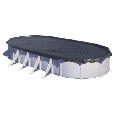 GRE - Bâche d'hivernage pour piscine tubulaire hors-sol ovale 7,30m x