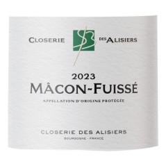 Closerie des Alisiers 2023 Mâcon-Fuissé - Vin blanc de Bourgogne