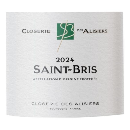 Closerie des Alisiers 2024 Saint-Bris - Vin blanc de Bourgogne