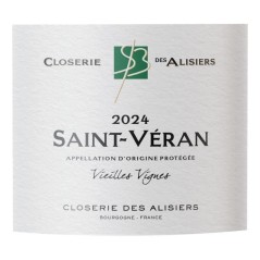 Closerie des Alisiers Vieilles Vignes 2024 Saint-Véran - Vin blanc de Bourgogne