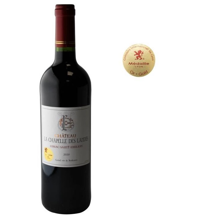 Château La Chapelle Des Landes 2020 Lussac-Saint-Emilion - Vin rouge de Bordeaux