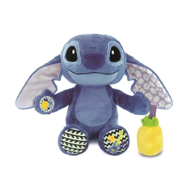 Peluche Musicale - CLEMENTONI - Stitch - Ultra Douce - Berceuses - 12