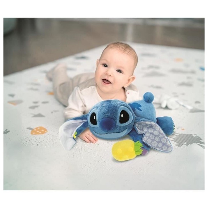 Peluche Musicale - CLEMENTONI - Stitch - Ultra Douce - Berceuses - 12 Mois+ Peluche Musicale - CLEMENTONI - Stitch - Ultra Douce - Berceuses - 12 Mois+