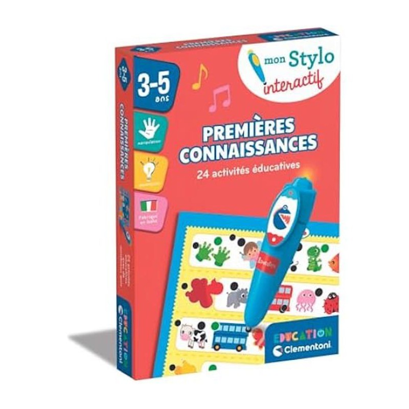 Mon stylo interactif - Premieres connaissances
