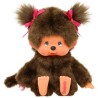 Peluche singe - BANDAI - Peluche l'Original Fille - Monchhichi - 20 cm