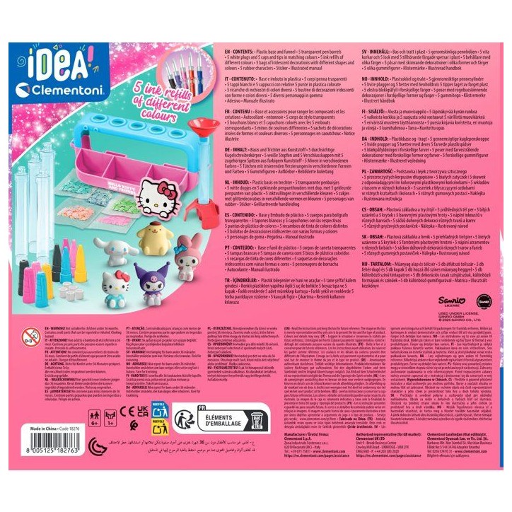 CLEMENTONI - Atelier des stylos - Édition Hello Kitty et ses amis CLEMENTONI - Atelier des stylos - Édition Hello Kitty et ses amis
