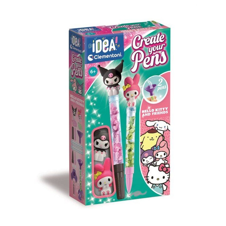 Crée stylos - Melody&Kuromi - Clementoni Crée stylos - Melody&Kuromi - Clementoni
