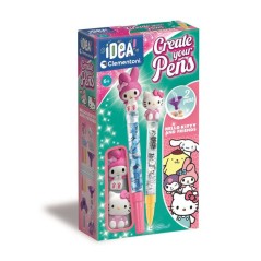 Crée stylos - Hello Kitty & Melody - Clementoni - Hello Kitty et ses