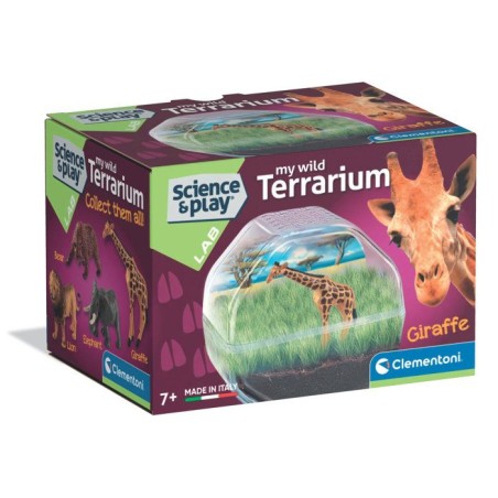 Mini Terrarium - Clementoni - Girafe - Jeu de sciences et d'expérienc