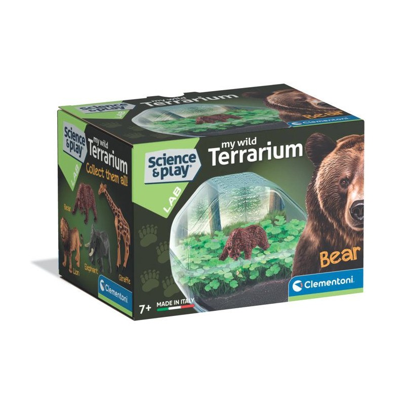 Mini Terrarium - Clementoni - Ours - Jeu de sciences et d'expériences
