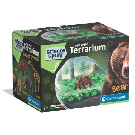 Mini Terrarium - Clementoni - Ours - Jeu de sciences et d'expériences