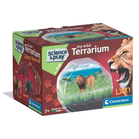 Mini Terrarium - Clementoni - Lion - Jeu de sciences et d'expériences