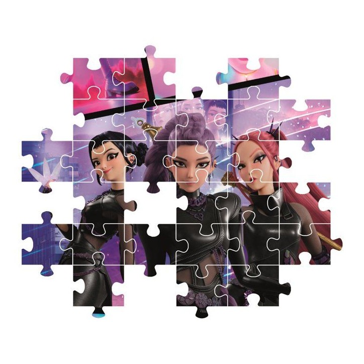 Clementoni - K-Pop Demon Hunters - Puzzle 300 Pieces - Puzzle enfant - Des 7 ans - Rumi, Mira et Zoey - Netflix Clementoni - K-Pop Demon Hunters - Puzzle 300 Pieces - Puzzle enfant - Des 7 ans - Rumi, Mira et Zoey - Netflix